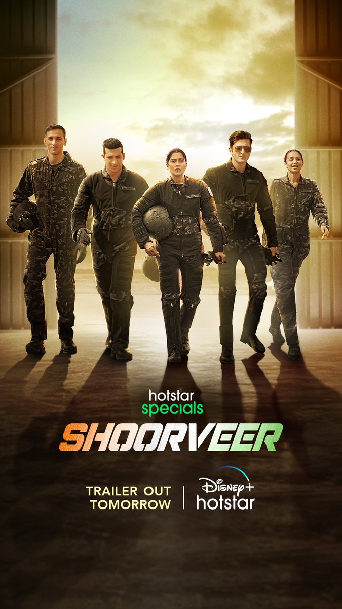 anjalibarot06's tweet photo. Keeping differences aside, they unite for a single mission- #HotstarSpecials #Shoorveer - trailer out tomorrow. https://t.co/3mNfKZmO1i