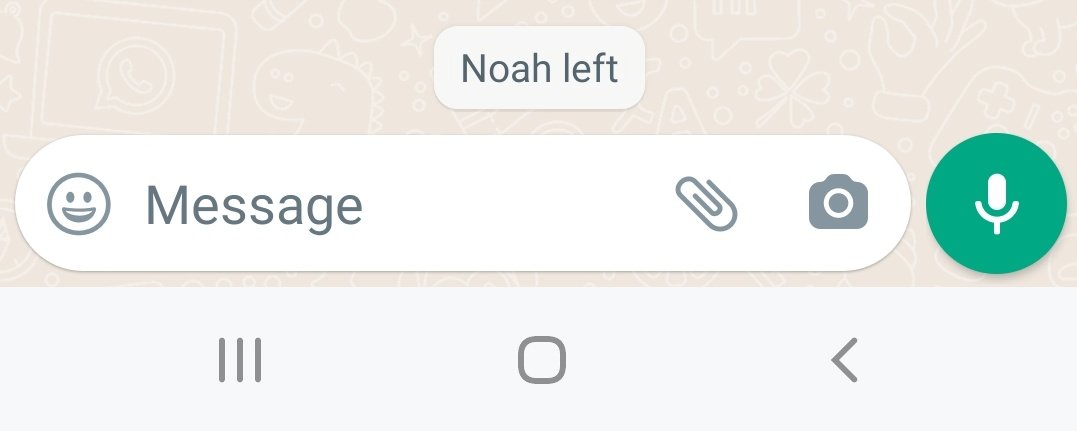 Mr_H1978's tweet photo. Woke up this morning to find out that the boy has left the WhatsApp group.

😳

My heart is a little 💔. https://t.co/o5qccEbN81