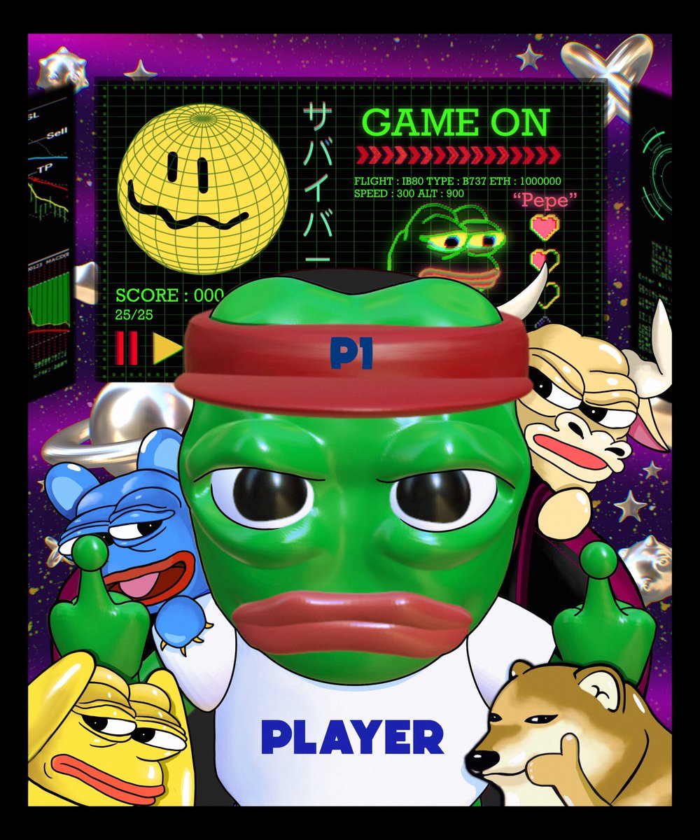 “เด็กเกาะเบาะ”
Entering the tournament, 
Pepe hopes to win against the falling prices.  with friends

<a href="/jaggedsoft/">jagged</a> <a href="/jaggedVIP/">SKOPfather</a> 

opensea.io/assets/ethereu…

#FrogFam #pepe #nftart #NFTCommmunity