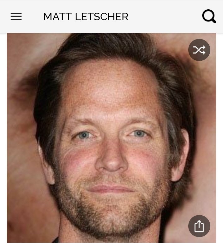 Happy birthday to this great actor.  Happy birthday to Matt Letscher 