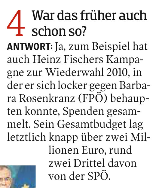 dschi_dschei's tweet photo. Haben amtierene BP früher auch Spenden für die Wiederwahl gesammelt? https://t.co/Lxi41bvmEs