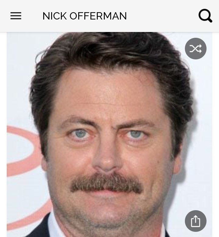 Happy birthday to this great actor.  Happy birthday to Nick Offerman 