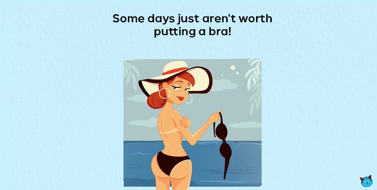 billebon's tweet photo. Say yes to braless days!
#billebon #bontoslay #nobraday https://t.co/VfWvtGhHfU
