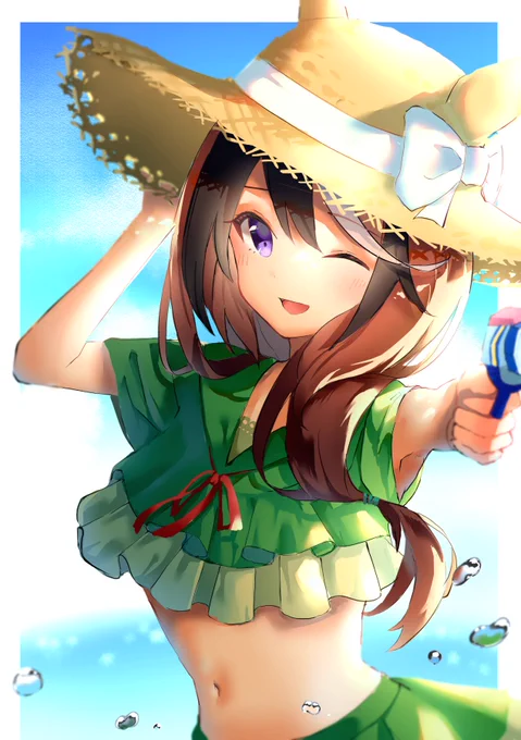 夏ルドルフ
 #ウマ娘 