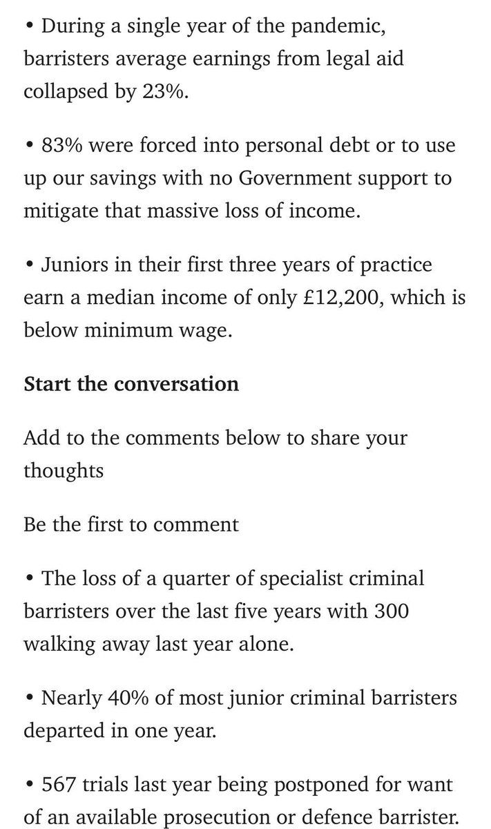 TheCriminalBar's tweet image. Monday 27 June 

#Action4Justice gatherings 

Assemble from 830am onwards
speeches from 10am outside:

Central Criminal Court (Old Bailey)

Birmingham Crown Court

Manchester Crown Court

Leeds Crown Court

Bristol Crown Court

Cardiff Crown Court

@TheCriminalBar #1Bar bar none