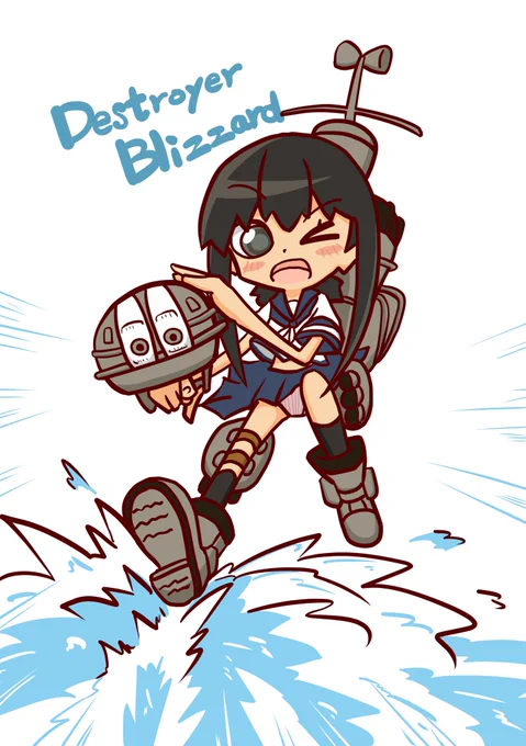 #これを見た人は吹雪ちゃんをTLに放流しよう
随分前に描いたのしかないな⋯ 