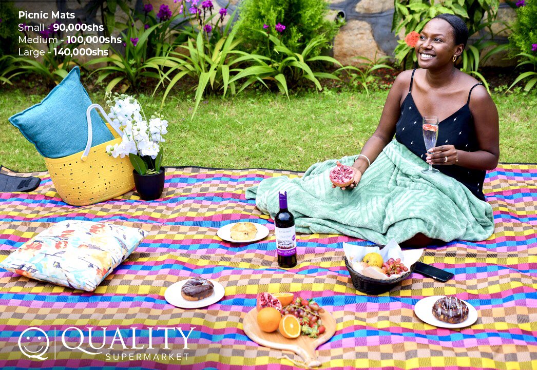 QualityUganda's tweet photo. The weather is just right to have a picnic π§Ί, check out these picnic mats #AvailableAtQuality π. https://t.co/wfyU7ijIBx