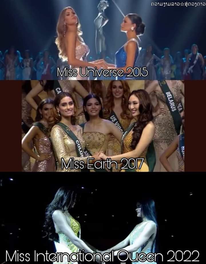 1hs1n's tweet image. Tinik talaga tayo sa 🇨🇴 eh no? 😂 #Top2 #HistoryRepeatItself #FuschiaAnneRavena #RAVANRavena #MissInternationalQueen2022 #Colombia #Philippines #Winner #Powerhouse