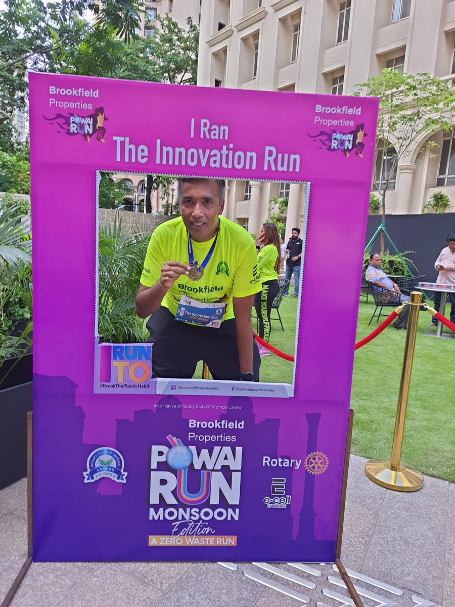 ajith1269's tweet photo. Ran the #powai #Monsoon2022 #run
Good experience in taking part in the #innovationrun
#fitness #RunningMan
#Mumbai
@cnni https://t.co/56wn3gNzet