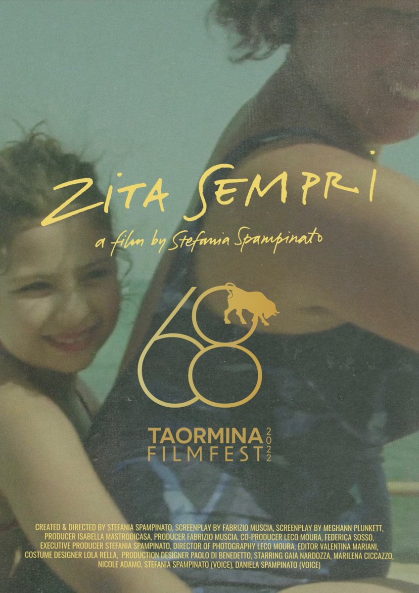 spampistefania's tweet image. Very excited to announce that ZITA SEMPRI will have its World Premiere at the 68th edition of Taormina Film Festival, the festival will be opened by Francis Ford Coppola presenting his 50th anniversary of THE GODFATHER.
Cannot wait!!
#zitasemprishortfilm