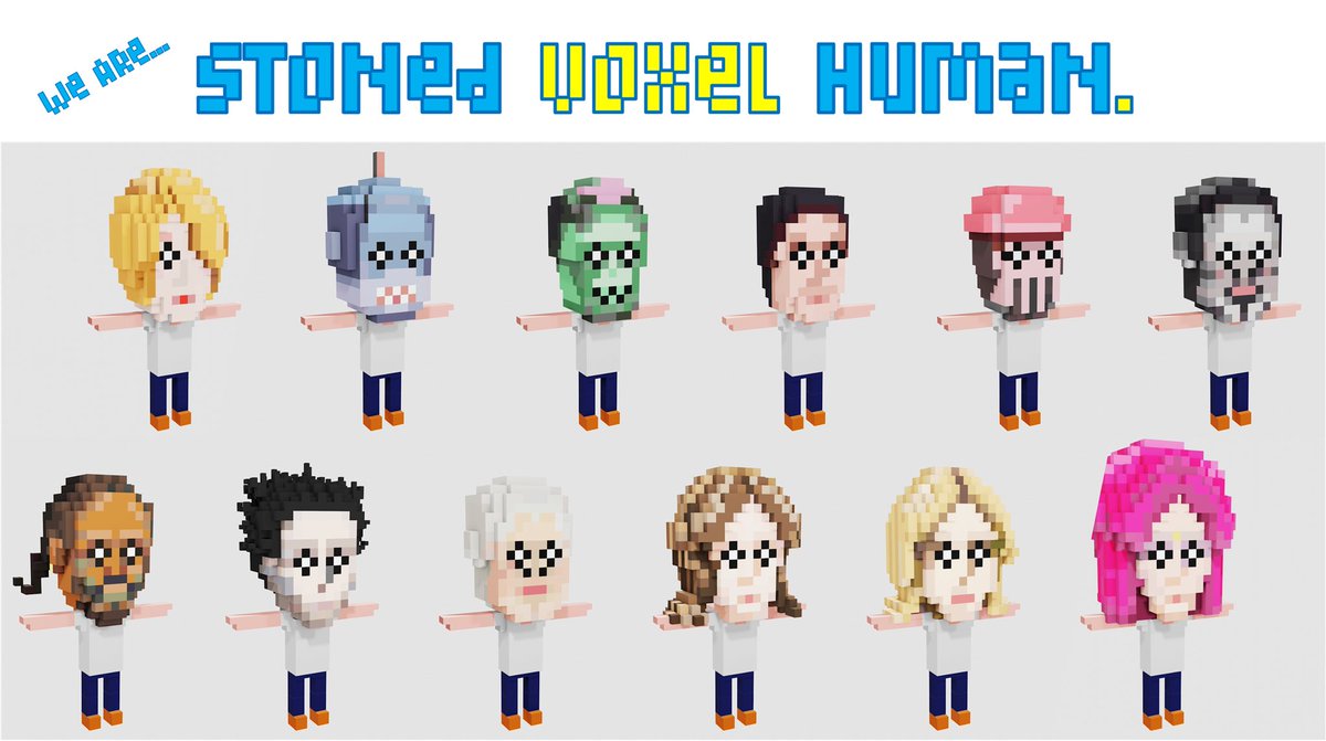 STONED PIXEL HUMAN tweet media