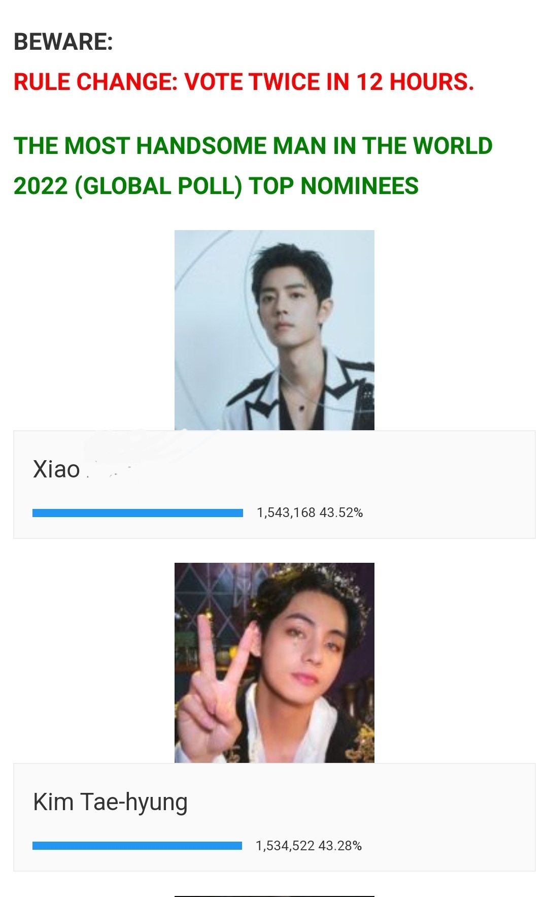 KTH HYPE on Twitter "NUBIA AWARDS MOST HANDSOME MAN 2022 🚨URGENT CALL TO VOTE🚨 🐯 🥈 🔻GAP 8,646