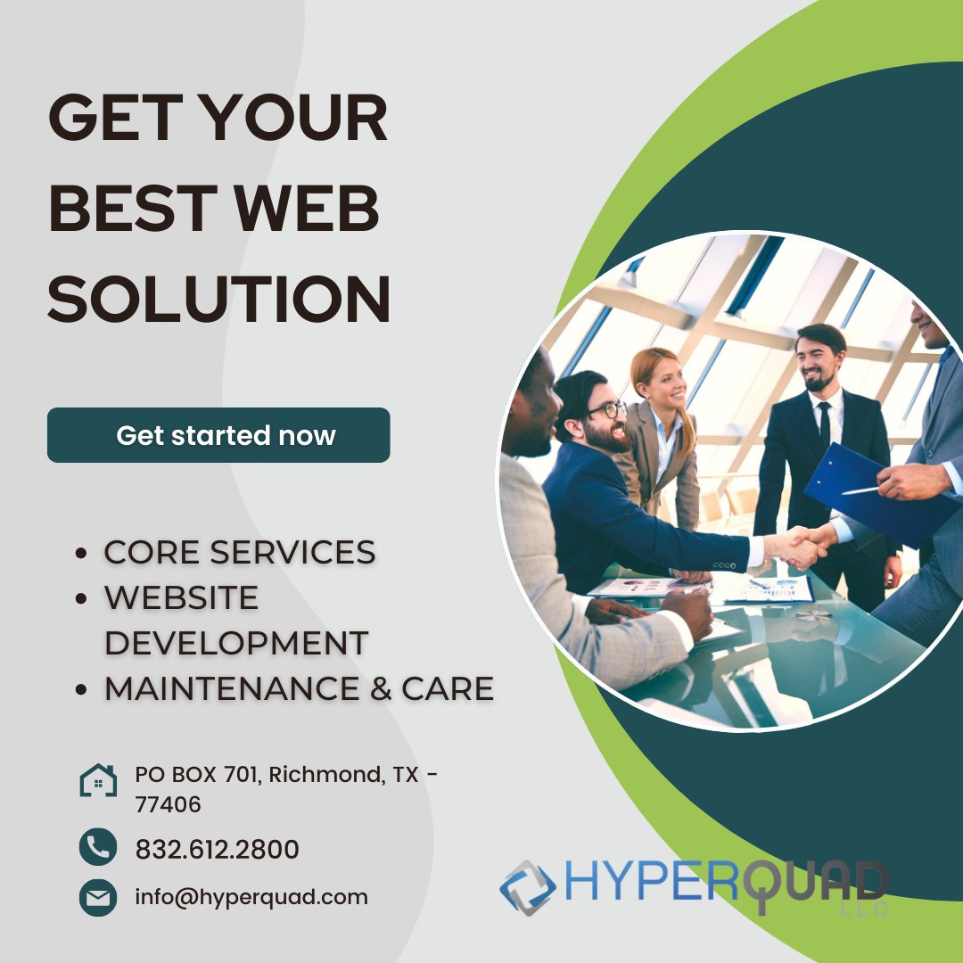 HYPERQUAD's tweet photo. We offer various web design and development services, including mobile, responsive websites, custom eCommerce web solutions using the latest web technologies.

Visit at👉🏻👉🏻https://t.co/WdFi0D1vgX 

#webdevelopment #javascript #webdeveloper #php #programming #html #coding https://t.co/qMAFoWRjBi