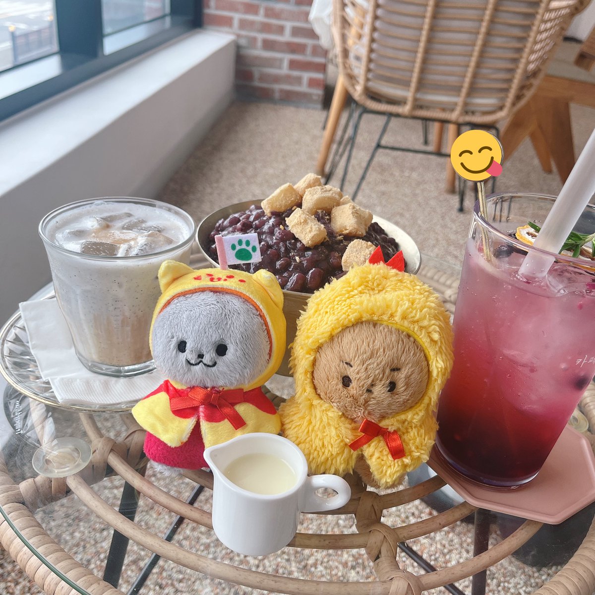 간만에 쥬냥이 외출☺️