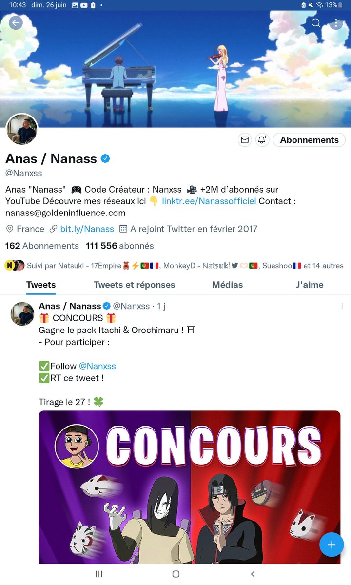 Albinou_TV's tweet photo. @Nanxss Je participe https://t.co/vvAHPIWgZR