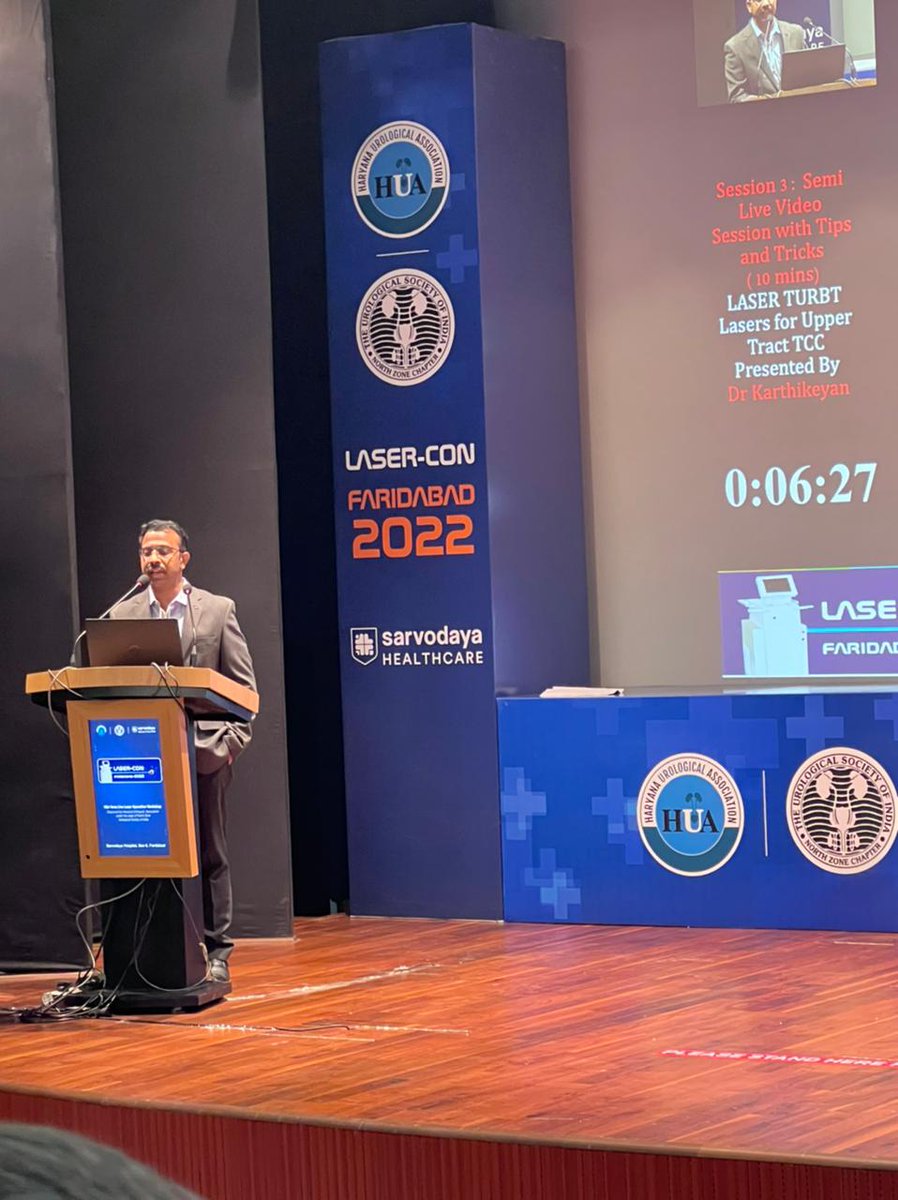 drkarthicknagan's tweet photo. Delivered a talk on"Lasers for Upper Tract TCC" in  NZUSI CUE #LASERCON at Faridabad.More happy to mentor 25 delegates for RIRS in the simulation lab.Wonderful program @RIRS_inDelhiNCR @docdilipmishra @UroZedman @abhisingh82 @drharsh_uro @DrVCMohan @Vikramsridhara2 @Govinduro2 https://t.co/bGwr2SMVMO