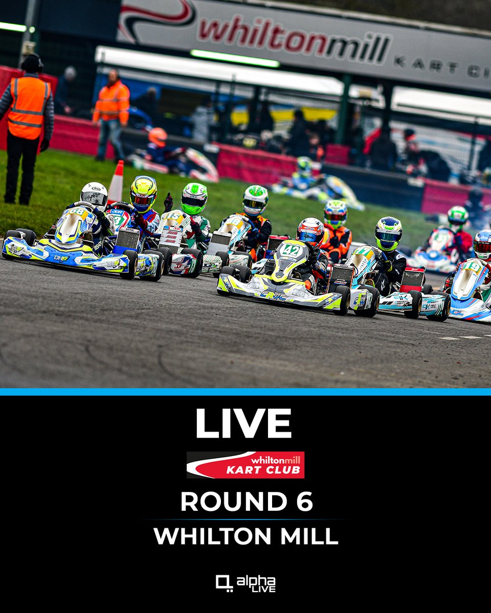 AlphaLiveLtd's tweet photo. LIVE | WMKC
-
https://t.co/rNffvogkDk
-
Tune in to watch all the action!
-
#wmkc #f1 #whiltonmill @whiltonmill @BEFASTR https://t.co/k5K27ewb4m