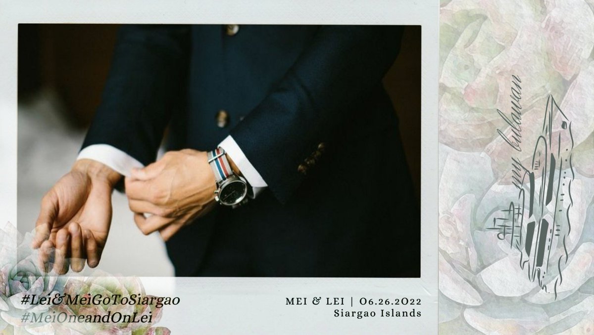 ㅤ
ㅤㅤ    
                agui twt ------ 062622

ㅤ            tamang tao
                          tamang panahon
               #LeiAndMeiGoToSiargao
               #MeiOneandOnLei
               #HindiLilikoSiLeiKo    

ㅤ