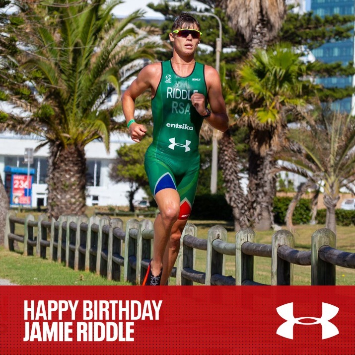 underarmourza's tweet photo. Happy Birthday to UA athlete, Jamie Riddle! Congratulations on a hugely impressive year so far. We look forward to seeing what's next! https://t.co/95pb0XtnJi
