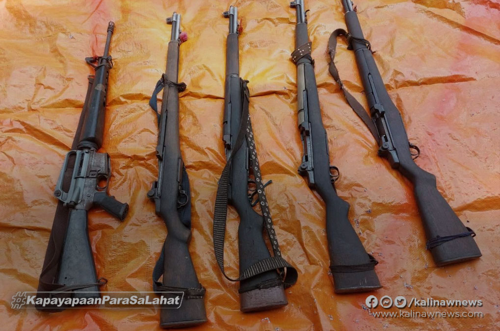 Five members of the Communist Terrorist Group, voluntarily surrendered to the elements of 88th IB at Sitio Natampod, Brgy Namnam, San Fernando, Bukidnon to reunite with their families and back to the folds of law.