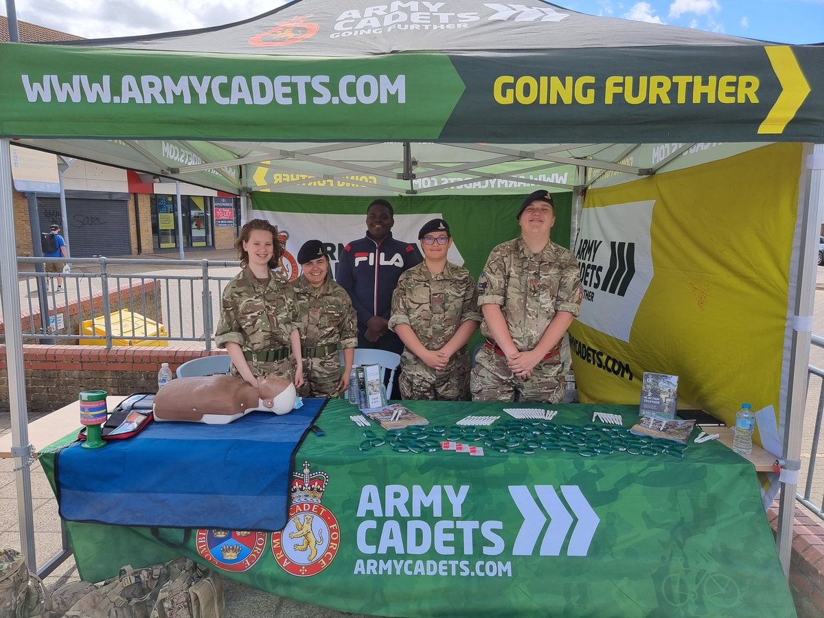 Dau three of fundraising for our Armed Forces, Raising awareness and recruiting for the ACF.. @10selacf @GLSEACF @MayorOfBexley @cllrjameshunt