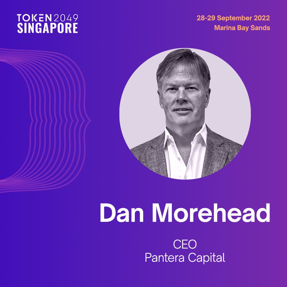 token2049's tweet photo. Meet the pioneers of the crypto industry at #TOKEN2049.

Dan Morehead (Pantera), Sandeep Nailwal (Polygon), and Cynthia Wu (Matrixport) join a lineup of 150+ speakers and 3,000+ attendees on 28-29 September 2022 in Singapore.

Tickets: https://t.co/TcCgE1e2tT