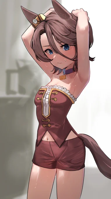 #ウマ娘

練習後タイシンがキャストオフしてるのをはしたないぞーとかいってにらまれたい 
