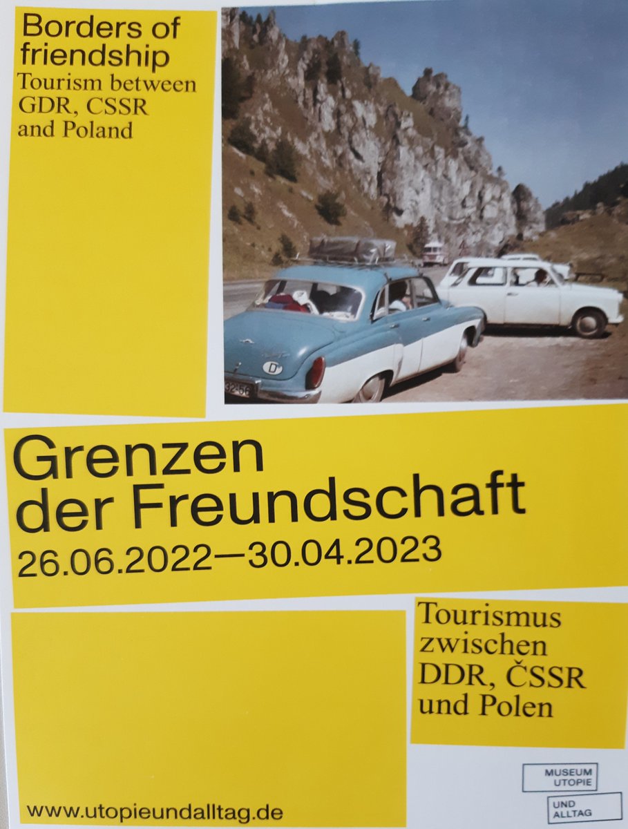 kammerunion's tweet photo. #Urlaub / #Tourismus zwischen der #CSSR, #Polen & #DDR steht ab heute im Zentrum einer #Ausstellung in #Eisenhüttenstadt. Bis heute gibt viele #grenzüberschreitende Tourismusprojekte wie den #Elberadweg, den #Oderradweg oder den #Wassertourismus.
https://t.co/bzy5tZoX0i https://t.co/2TqMIH89pD