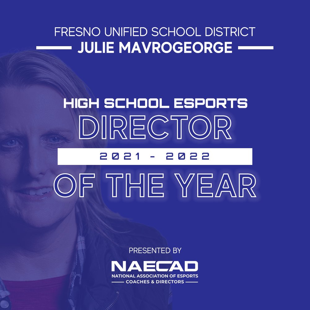 NAECAD (@thenaecad) on Twitter photo Congratulations to the NAECAD National Esports Coach & Director of the Year Award winners. Here's a recap of the winners: Adam Antor, Dr. Michele King, Mike Dahle, and Julie Mavrogeorge.
<a href="/CoachAntor/">Adam Antor</a>
@MrDahle
<a href="/jdogmav/">Julie Mavrogeorge ⚡️</a>
<a href="/esportsatwm/">William & Mary Esports</a> Congratulations to the NAECAD National Esports Coach & Director of the Year Award winners. Here's a recap of the winners: Adam Antor, Dr. Michele King, Mike Dahle, and Julie Mavrogeorge.
<a href="/CoachAntor/">Adam Antor</a>
@MrDahle
<a href="/jdogmav/">Julie Mavrogeorge ⚡️</a>
<a href="/esportsatwm/">William & Mary Esports</a>