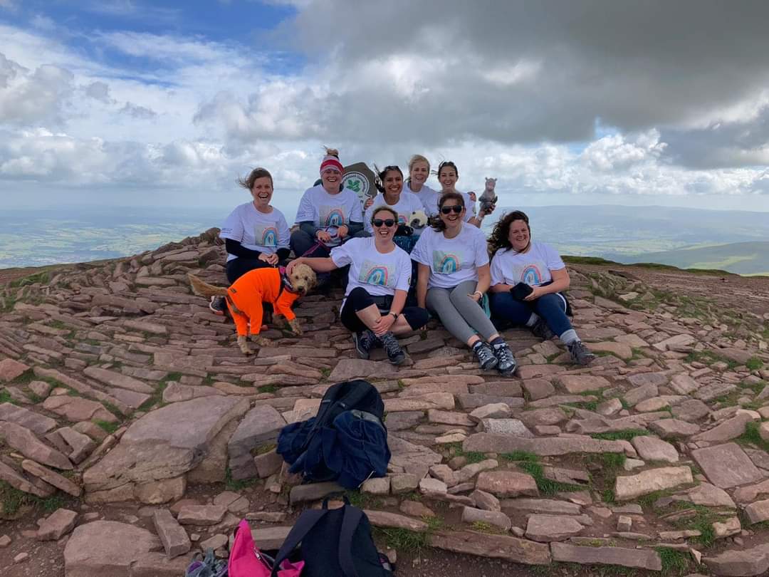 JPSSportsWork's tweet image. Well done to Kelly and the team, for making it to the top of Pen Y Fan today, all in the name of raising funds for Bella and the Schermuly Family 💪🚶‍♀️

T-shirts sponsored by @TrojanFitness
@mattyhudd83, and printed by us.

gofundme.com/f/making-memor…