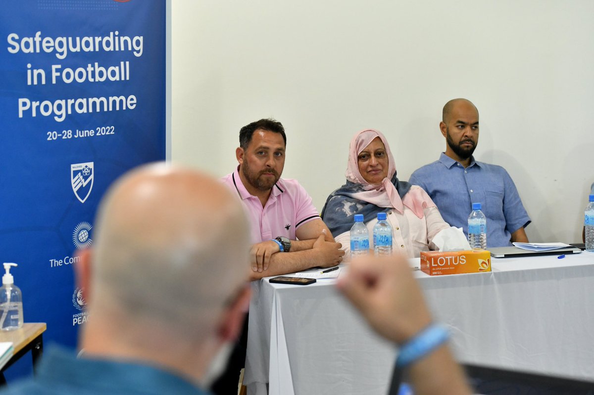 maldivesfacsr's tweet photo. ⚽ coaches, club officials, community trainers, & youth leaders were present at the #SafeguardinginFootballProgramme's launch session held on June 21 at B.Eydhafushi w/ support from the Secretariat of Eydhafushi Council.
@OfEydhafushi @MaldivesFA @FfP_Global @commonwealthsec https://t.co/GF1O7DoZy5