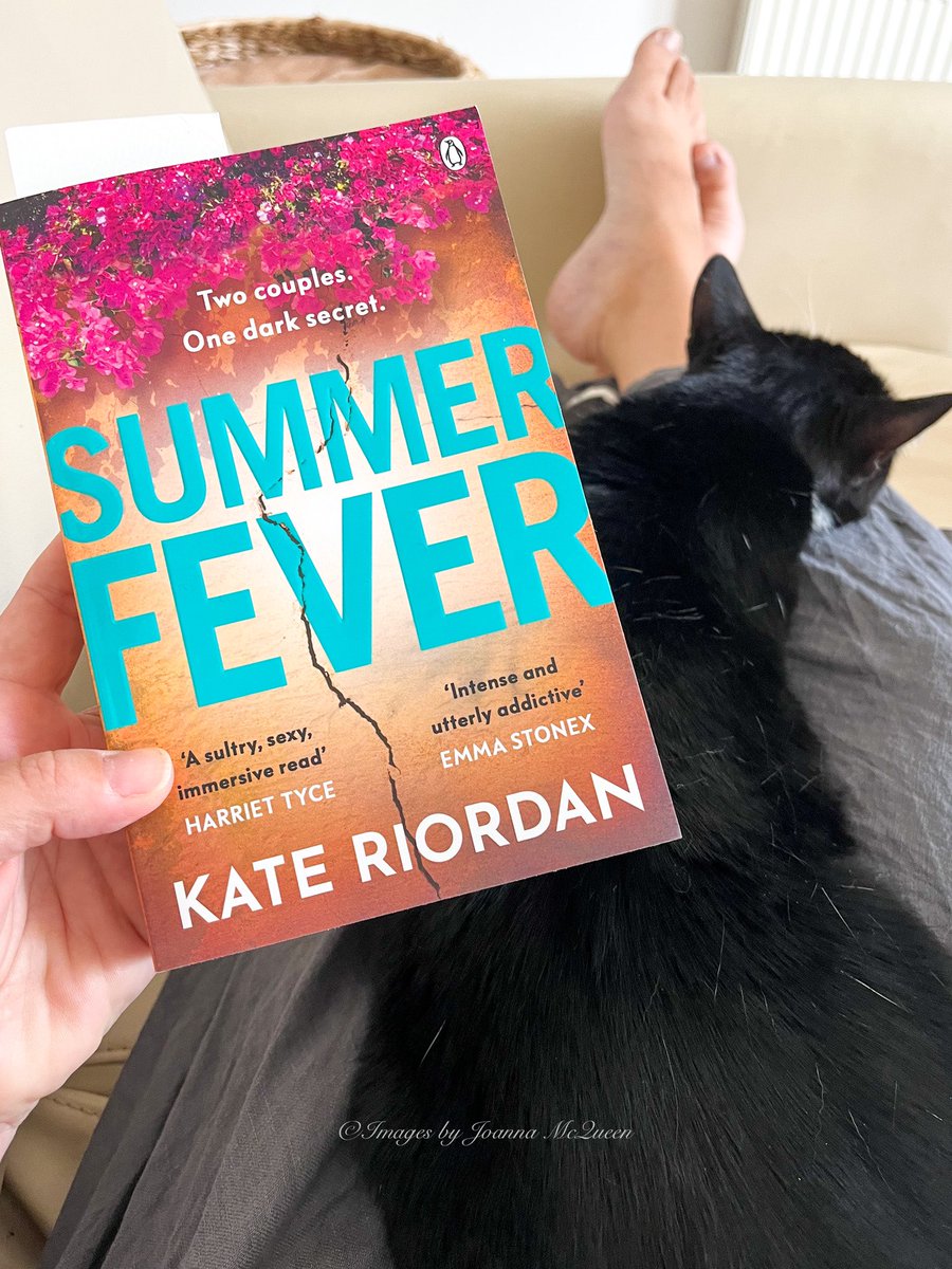 I believe this is the best way to spend the day. Don’t you agree?
Time is running out to finish this book. At 7:30 the book club happens. Yes, I’m cutting it extremely close.
<a href="/KateRiordanUK/">Kate Riordan</a> <a href="/the_book_taster/">The Book Taster</a>