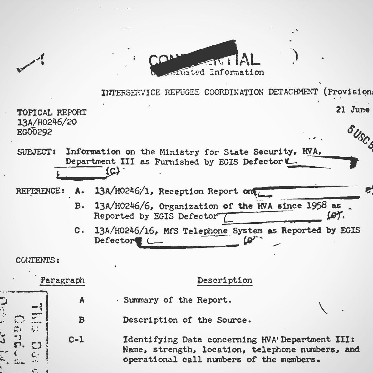 LCueilleur's tweet photo. The #IRCD was a highly covert intelligence organization. #BfV, #MAD (Militärischer Abschirmdienst), #BND, #CIA and #DIA collected and evaluated information about eastern intelligence services there. #The Stasi had the #IRCD in Merlostraße always under surveillance 4/5 https://t.co/AB9Uijh0lK