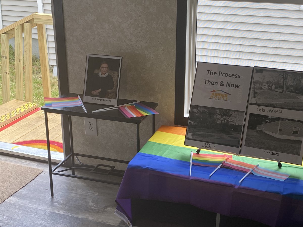 jax_safe's tweet photo. It was an honor to attend the grand opening of Amber House and the Proud to Say Gay Rally yesterday! Thank both Kamren Stowers and T.A.P. for their very important work! 

#Pride2022 #pride #LGBTQIA #nonprofit #amberhouse #saferesourcecenterofjacksonville #transawarenessproject https://t.co/HLaM2fZvzY