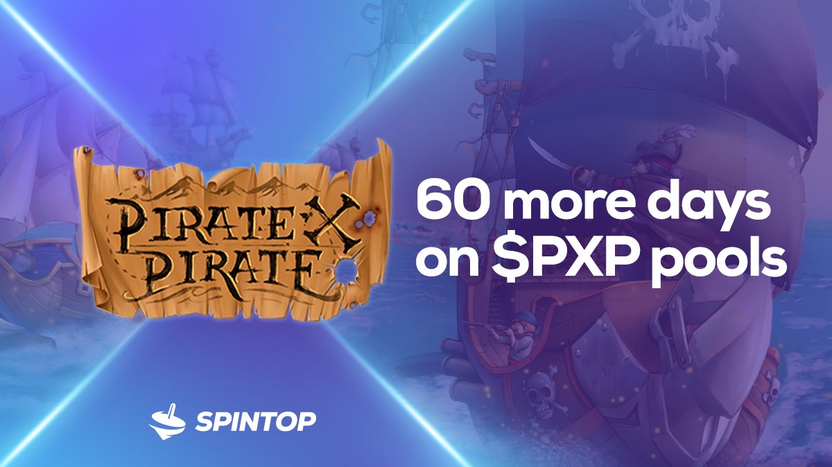 SpintopNetwork's tweet image. Aaaaaaand it’s the summer session…🕶⛱

☀️We have extended $PXP (@PXPNFTsGame) pools 60 more days on #Spindex! 🏊‍♂️👨‍🌾

💸Enjoy getting rewards with high APRs.⬇️
dex.spintop.network