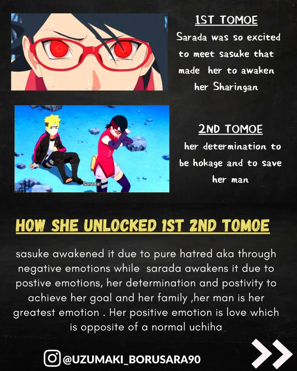 Boruto Raiden Shout Out To Haters Sarada Is The Most Ambitious Female Character And Love Is Not Something That Drags Her Character Down It S Does The Opposite It Makes Her