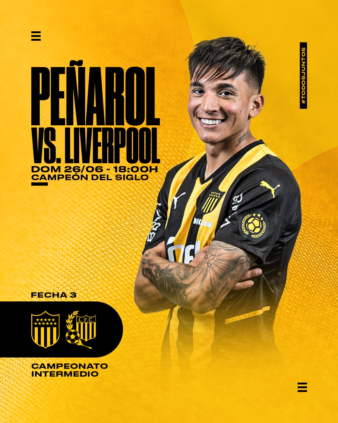 Peñarol y Liverpool definirán el Campeonato Uruguayo hoy a las 19 en el  Campeón del Siglo