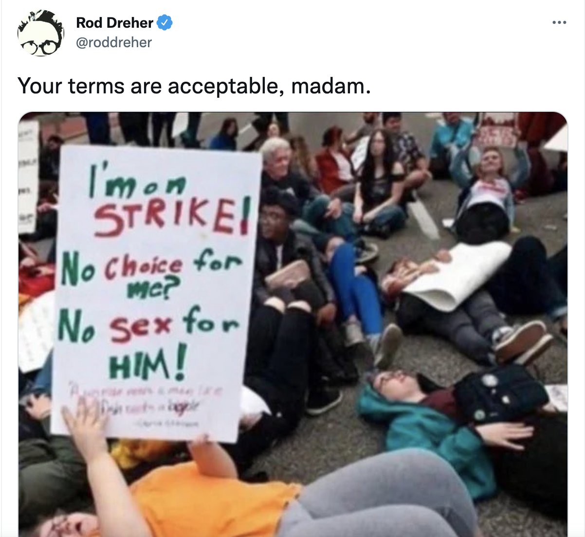 Will 🦥 Menaker on X Rod not wanting to have sex with a woman  