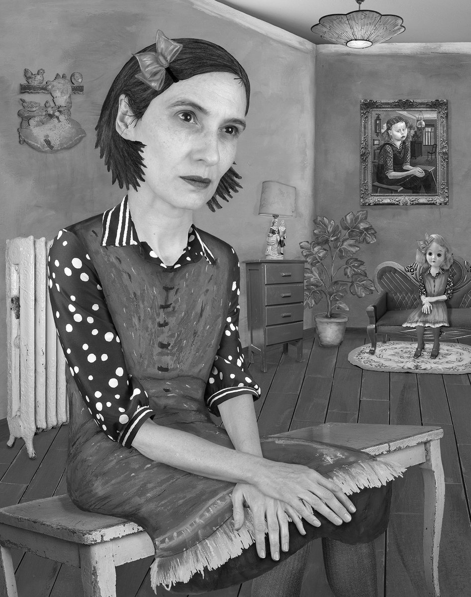 corneliahedige1's tweet photo. Mädchen am Sonntag. Handmade photomontage. https://t.co/YyebDvmgSS