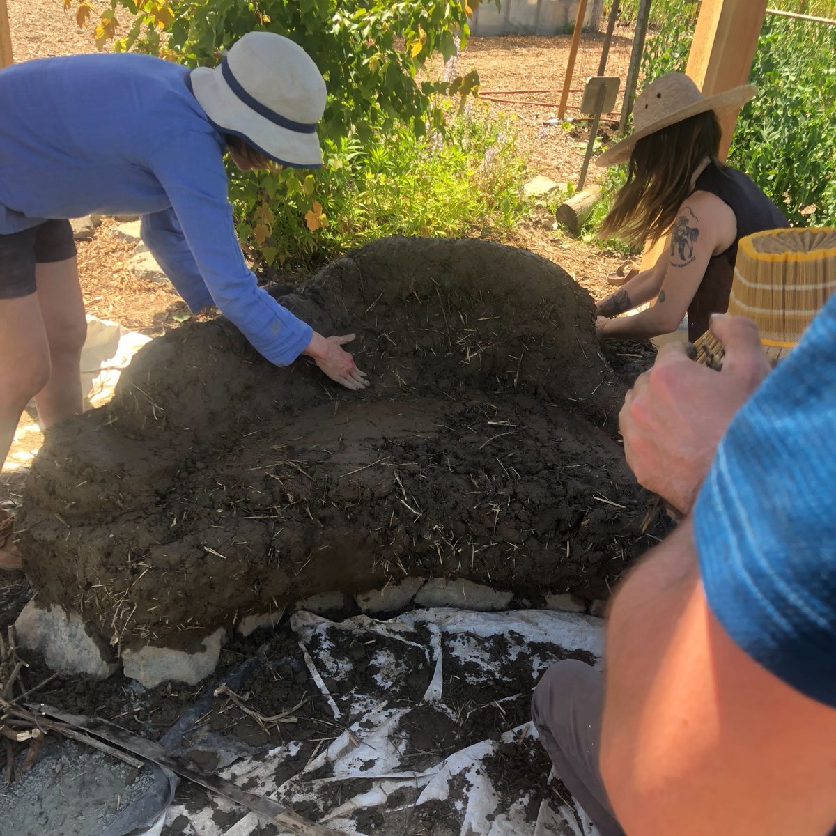 cowgreencom's tweet photo. Thank you to everyone who helped with the Scotch Broom Cob Bench Build at the Cowichan Farm & Food Hub!
We turned something invasive into something useful and beautiful. It's also a great spot to sit and enjoy the view of Mt. Prevost!
#CCCAdventure #AventureCCC #RisingYouth https://t.co/Gj5N64jAAE
