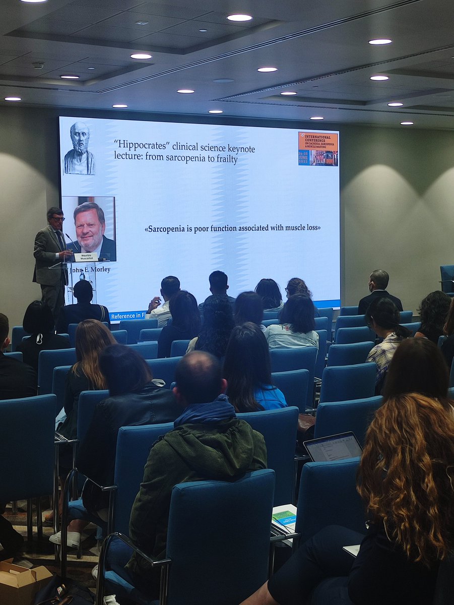 SCWDnews's tweet photo. Highlights session: Prof. Maurizio Muscaritoli presenting highlights on #sarcopenia
#SCWD22 #MedEd https://t.co/v6lYIYSn4c