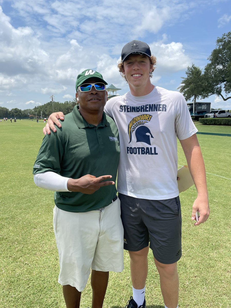 nateisbister's tweet image. Very thankful to receive my first offer from @WebberFB @SteinbrennerFB #GoWarriors