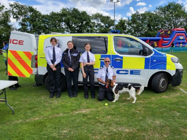 Clive Skingsley (@clive57) on Twitter photo <a href="/ESCadets/">Northamptonshire Emergency Services Cadets</a> helping out at the Disability Fun Day, new recruit got lots of fuss <a href="/ESCadets/">Northamptonshire Emergency Services Cadets</a> helping out at the Disability Fun Day, new recruit got lots of fuss