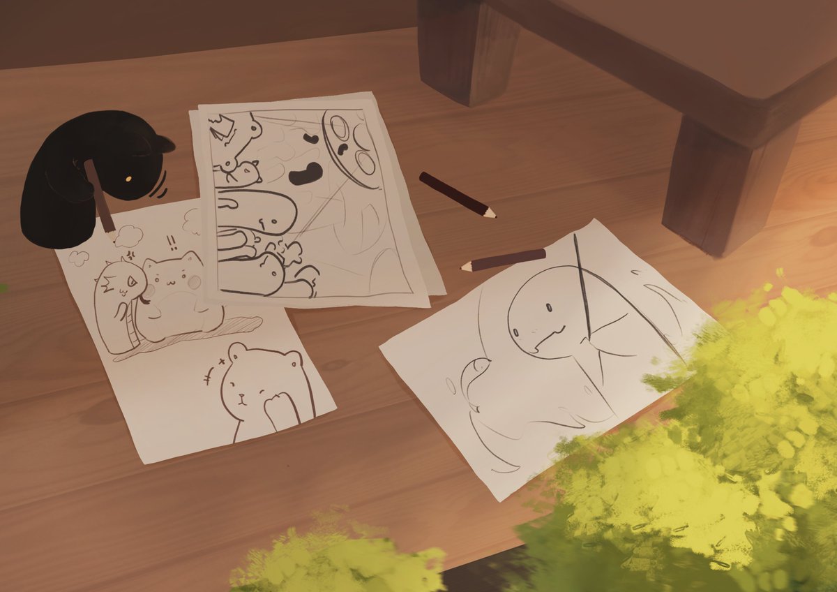 "Sketch your dream"
------------------------
NFT Link :bit.ly/3A3Qx3g
artist : <a href="/Giantcatz_art/">Giantcatz</a>