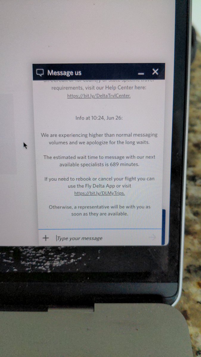 _cacamilleri's tweet photo. @Delta little crazy considering you automatically rebooked us on incompatible flights, don't you think? https://t.co/ncC21ORgOI