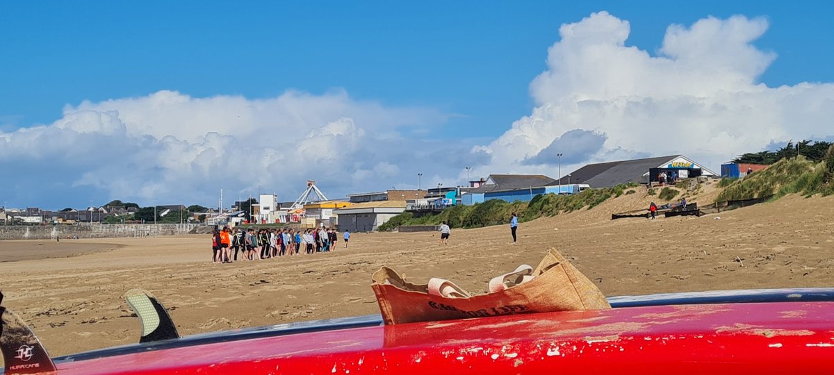 Thanks to <a href="/SLSAWales/">SLSA Wales</a> and <a href="/TomiTurner1/">Tomi Turner</a> Kirsten loved technically, tackling the sea with the board and swim in the crazy weather 💨💪 Thanks Tomi for sharing your knowledge &amp; expertise! Great Development Day! <a href="/gllsf/">GLL Sport Foundation</a> <a href="/SkerLifeguards/">Sker & Pink Bay SLSC</a> <a href="/porthcawlpe/">Porthcawlpe</a> <a href="/kirstendalyy/">KirstenDaly</a>