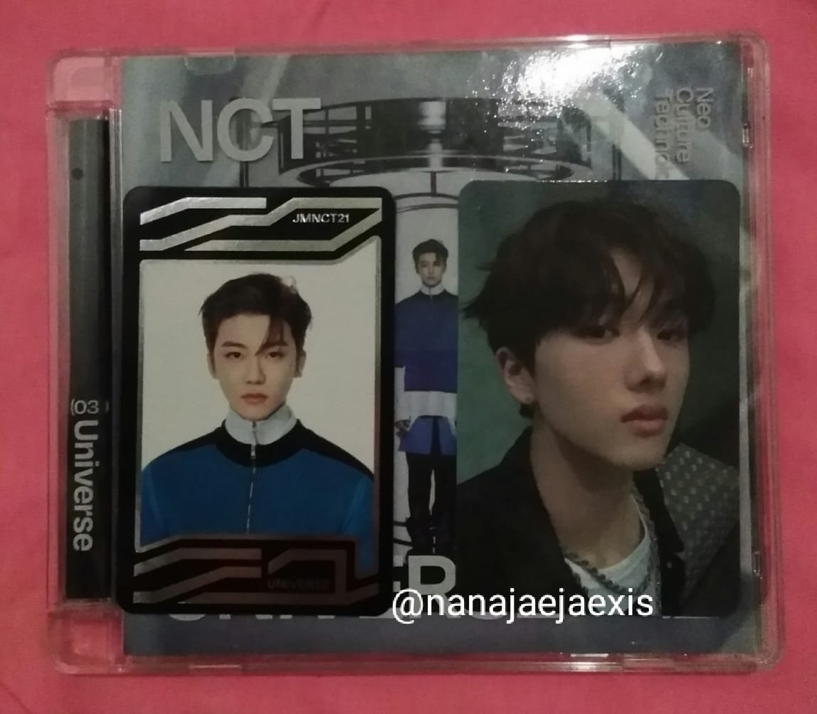 nanajaejaex's tweet photo. WTS album universe jewel sealed 180k dom jaktim, detail condi bisa dm yaaa,

 #zonauang https://t.co/t4K6qYY4yE