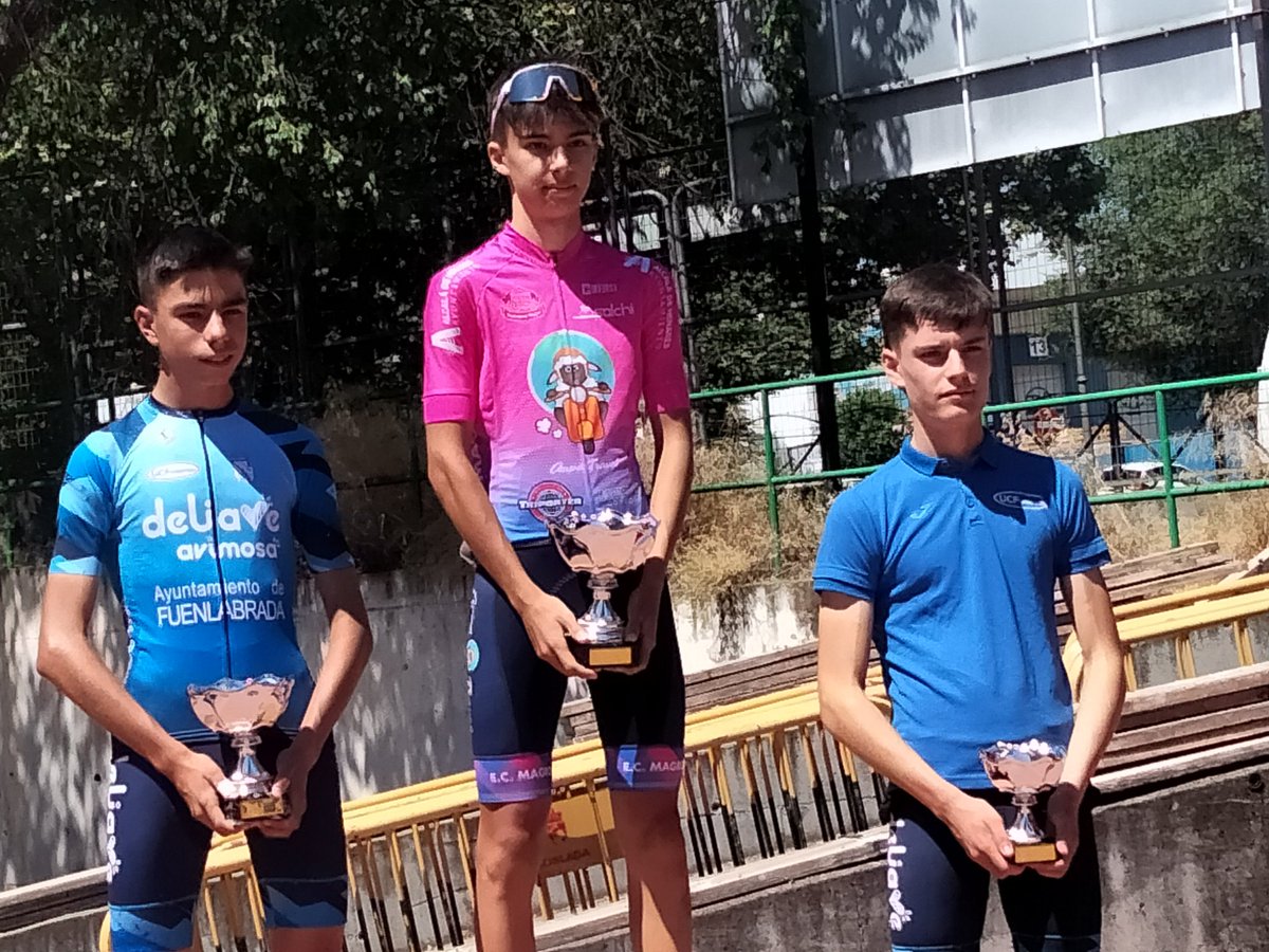 Gran Premio ciclista Coslada
Primero de la Montaña
Poco a poco chico mío 💪🚴‍♂️🐤