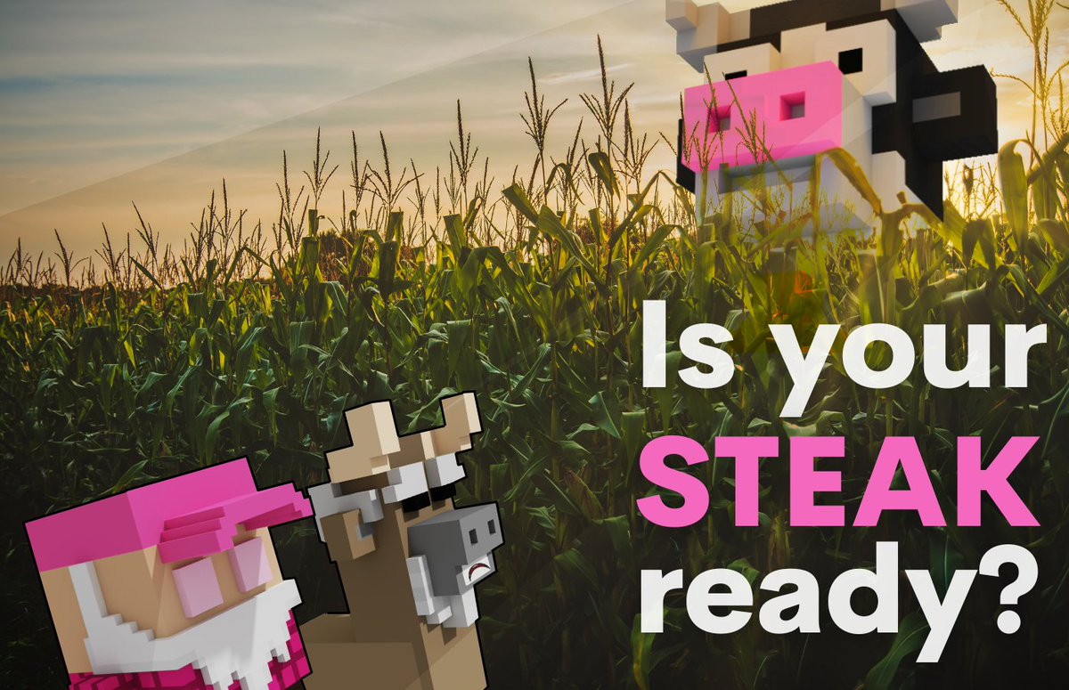 steakhut_fi's tweet photo. Something BIG is coming to STEAK-Holders!

Here's how to get ready:
· Stake your hJOE to earn $STEAK
· Zap your JOE in our NFT Frenzy to get a bonus $STEAK airdrop

A quick 🧵 into $STEAK and some alpha of what to expect...
1/5 https://t.co/xWYThXQjfd