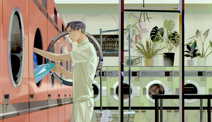 「washing machine」 illustration images(Latest｜RT&Fav:50)